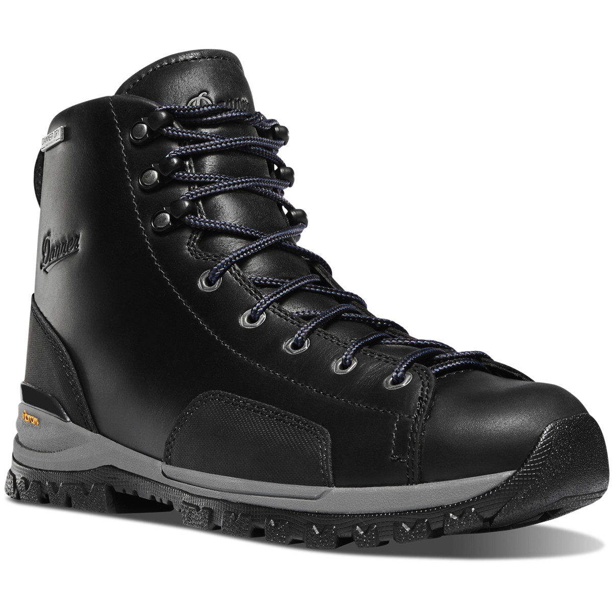 Danner Stronghold Black Work Boots Mens - South Africa 15734VLIP